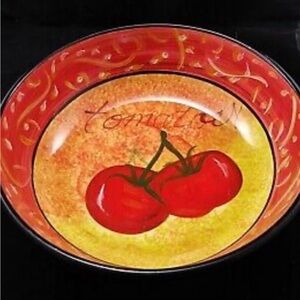 Certified International JS/KMR
Tomatoes Discontinued Pasta/ Salad Serving Bowl